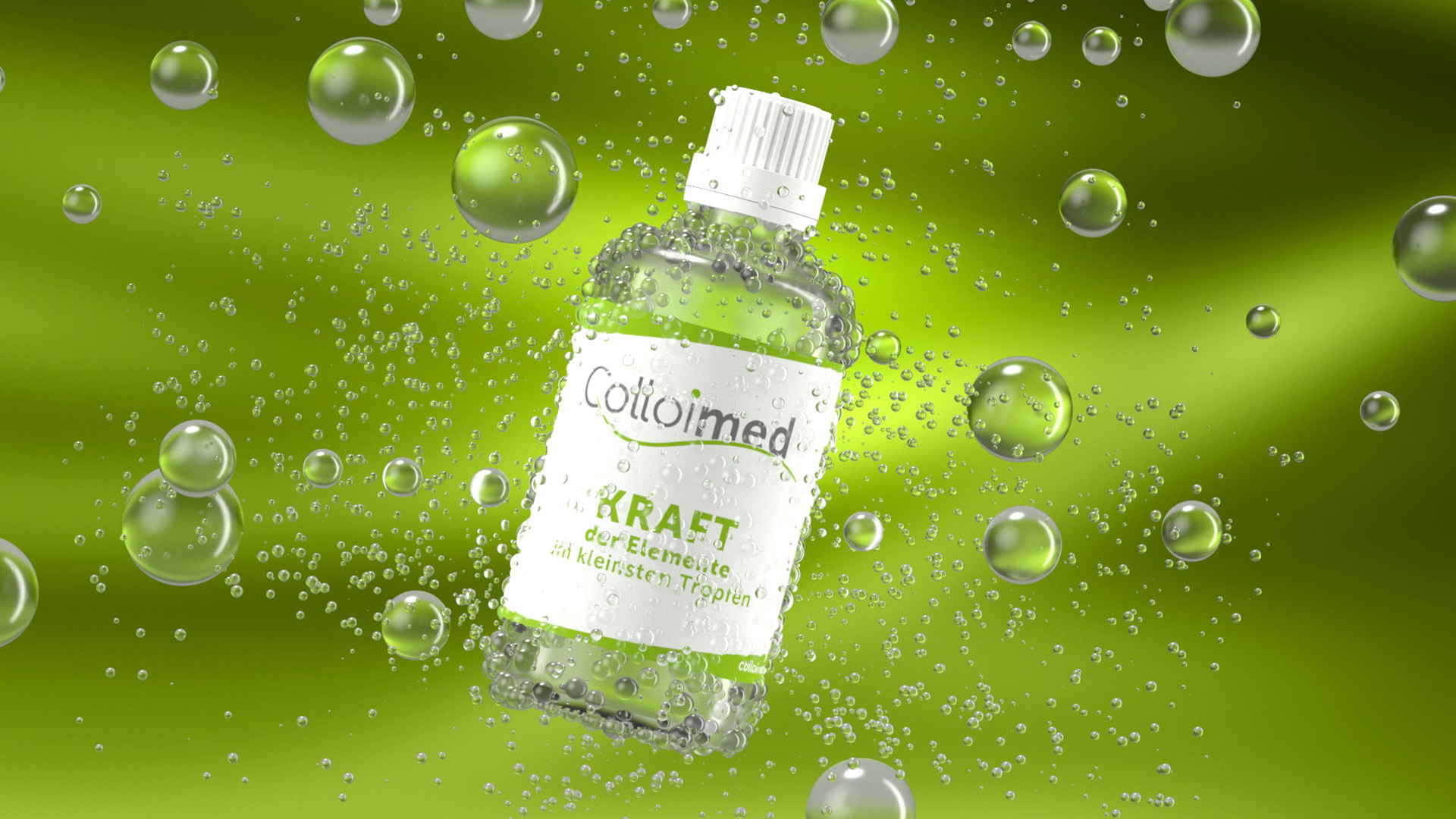 3D Rendering Image kolloidales Wasser 3D Rendering Image kolloidales Wasser