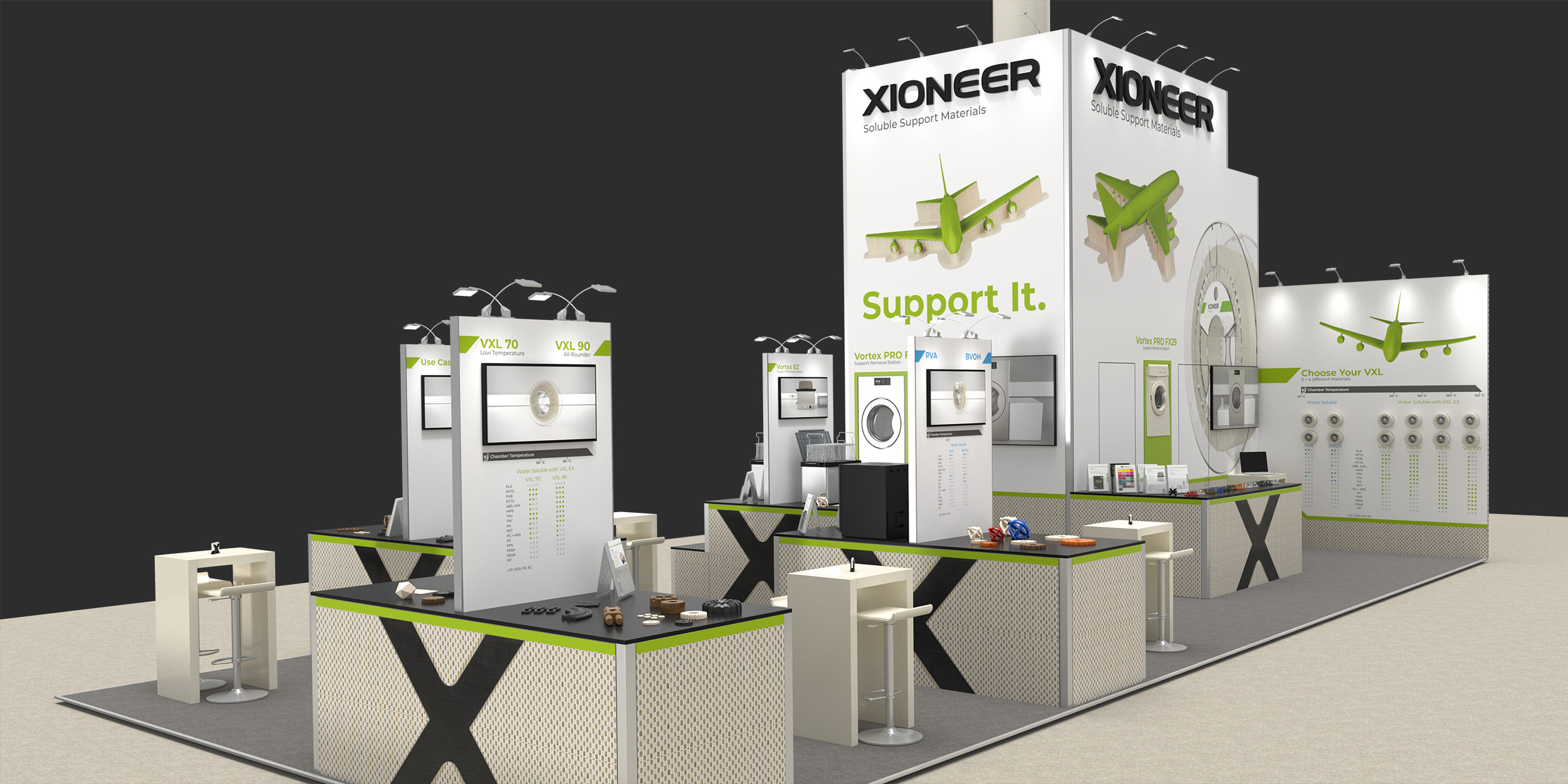 Messedesign Xioneer Formnext Frankfurt