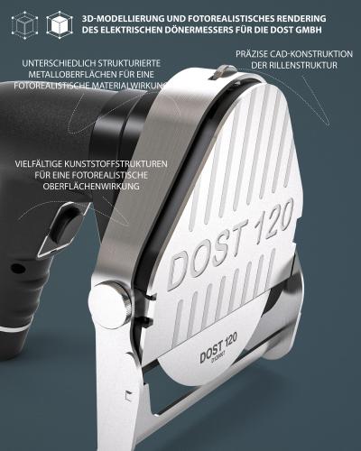 3D-Modellierung und fotorealistisches Rendering