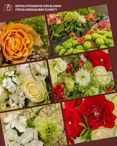 Detailfotografie von Blumen