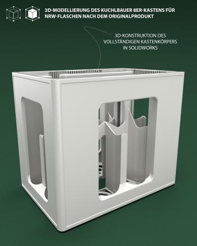 3D-Modellierung des Kuchlbauer 8er-Kastens