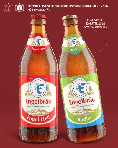 3D-Bierflaschen-Visualisierungen