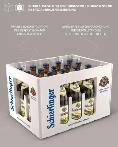 Renderings Bierkasten