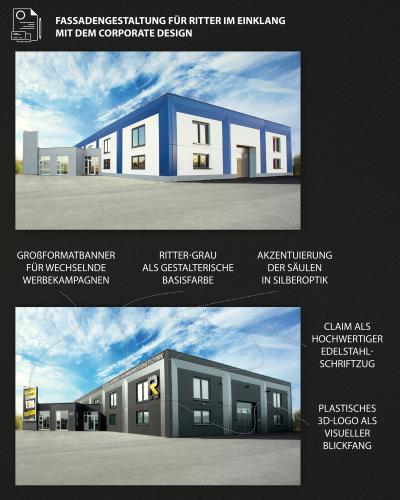 Gebäudedesign Ritter